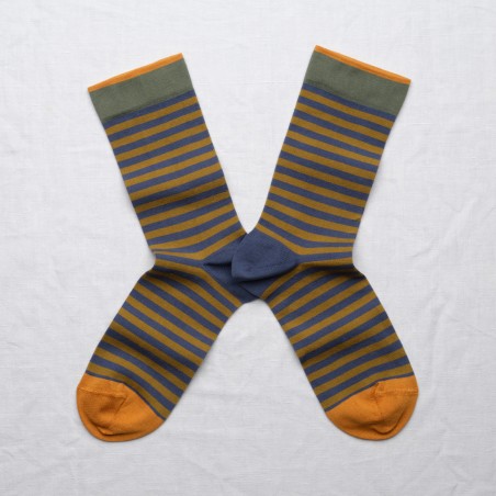 Sock Stripe Denim